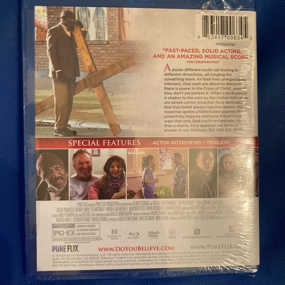 Do You Believe? Blu-Ray - Picture 2 of 2